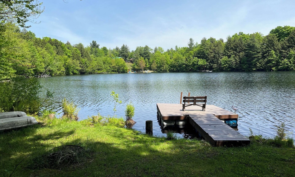 Harrisville Cabin | Rustic 4-bedroom cabin, on lake with WiFi, near Adirondacks A Place to Remember!