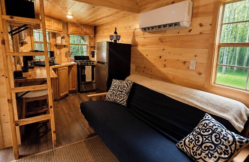 Walker Cabin | Cozy Tiny Cabin Near Leech Lake complete with Firepit + Trails