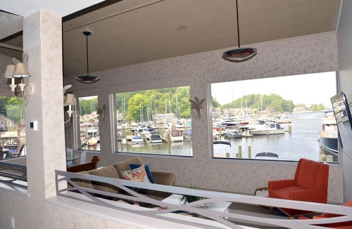 Macatawa Condo | Harbor View Loft #3 is a waterfront condo - Big enough for everyone!