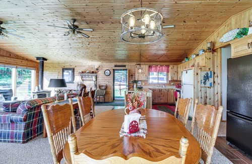 Hackensack Cabin | Lakefront Hackensack Cabin w/Patio & Grill!