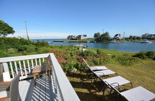Shinnecock Hills House | Sunset Beach House with 30ft Boat Dock in Shinnecock Southampton NY