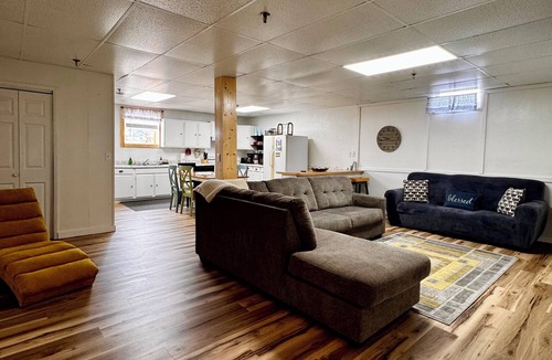 Munising Apartment | The Basement-Spacious, 4 Bed Apartment, Located in Downtown Munising
