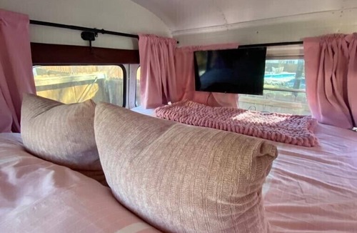 Helotes Apartment | The Basic B: School Bus Tiny Home!