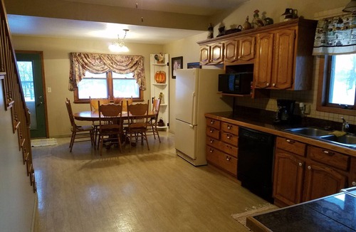 Ortonville House | Year-round rental house across from the entrance to Big Stone Lake State Park