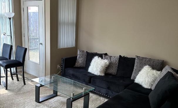 2bd/2ba Riverfront City View Apt in Cleveland