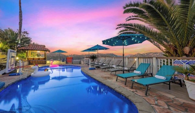 Above the Clouds 17acre Gated Lux Estate 360 Views in Fallbrook