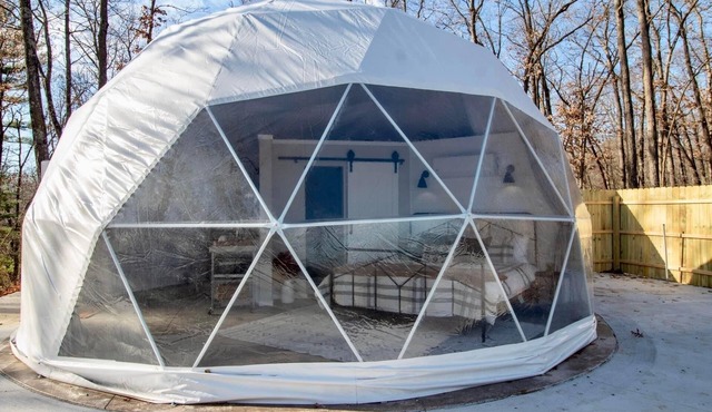 Black RiverFalls Glamping Dome 2 in Black River Falls