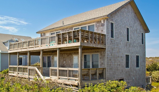 Breakaway - Duck, Sanderling, Oceanfront, Ocean View, Pets OK, Community Pool in Duck