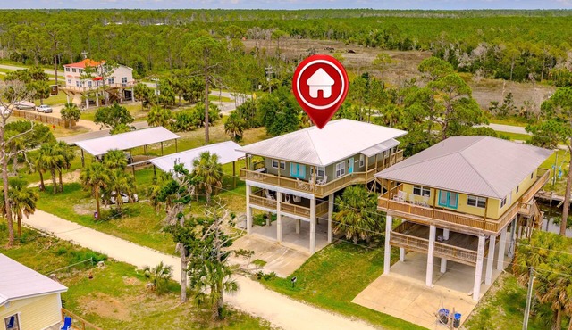 Cedar Island Coastal Retreat | Gulf Access, Huge Deck & Fami in Taylor County