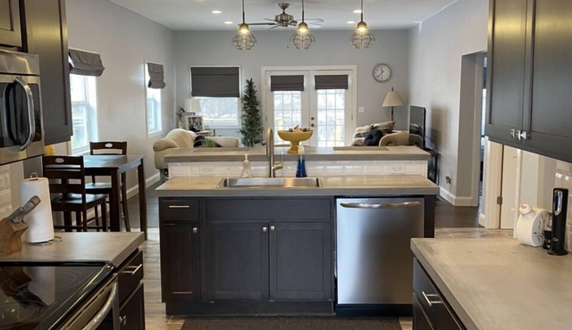 Charming home now with access to the Shell Rock River. in Greene
