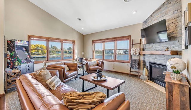 Corner River Walk Condo with Spectacular Views in Sheboygan