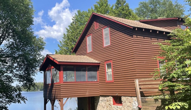 Family Reunion Waterfront Paradise! Private Lake. Boats included! in cranberry lake