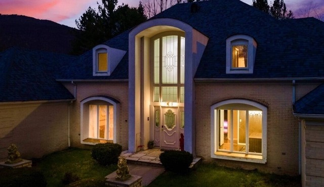 Gated Mansion: Basketball Court, Movie Theater, Views, & free vineyard tours ! in Big Stone Gap