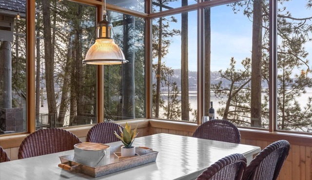 Hayden Lake Hideaway | Lakefront Home on Hayden Lake | Private Boat Dock in Hayden