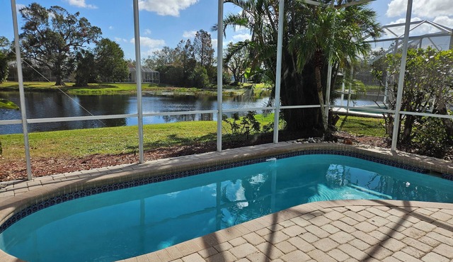 HEATED Pool! Peaceful Waterfront Home Near Anna Maria! in Bradenton