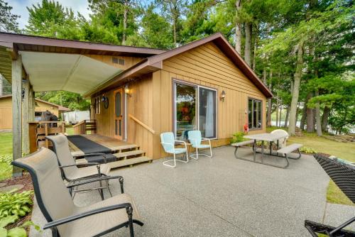 Lakefront Chetek Vacation Rental w/Private Dock! in Chetek
