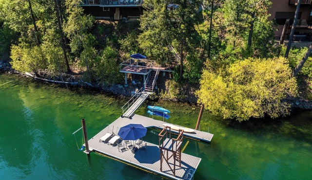 Lakefront Retreat with Private Dock, Jump Tower & Kayaks in Hayden