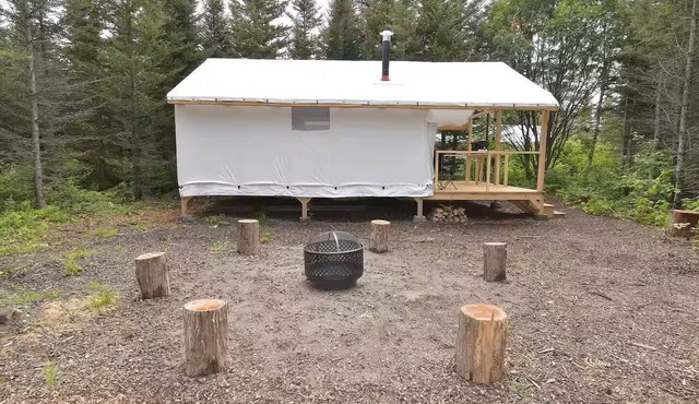 Le Segada: Ready to camp in Charlevoix! in Saint-Siméon
