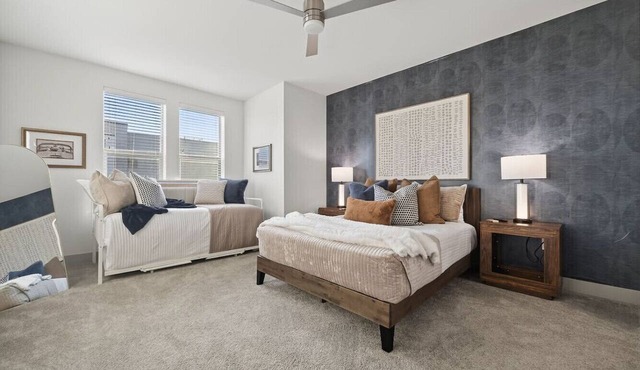 Luxury 2BR Retreat| 3 Mins to Love Field w/Pool + Gym in Dallas