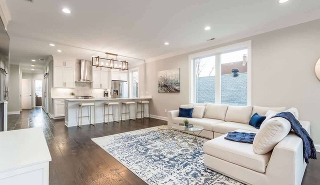 Luxury Modern Harrison West Home with Rooftop Terrace & Family Amenities in Columbus