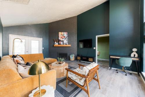 Minutes To Ou Stadium Fire Pit Grill 3bd in Norman