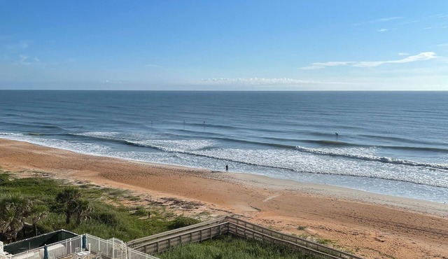 Newly remodeled 1200 sq. ft. with beautiful beachside ocean view! in Ormond Beach