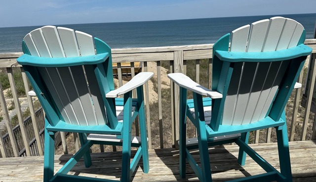 Oceanfront Penthouse for 2 Private Balcony Direct Beach Access in Kill Devil Hills