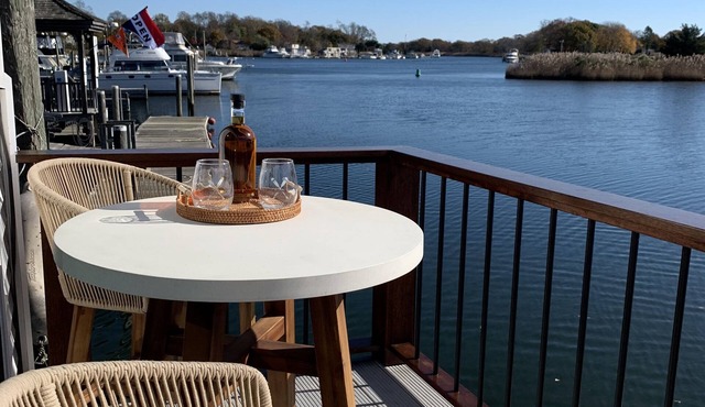 Peconic River Boatel in Riverhead