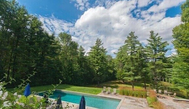 Private 73-Acre Estate w/Pool & Pond, 6 Bdrms, Avail Full Month of Sept in Old Chatham