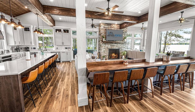 Private Lakeside Oasis | 21-Bedrooms | Sleeps 85+ in Spooner