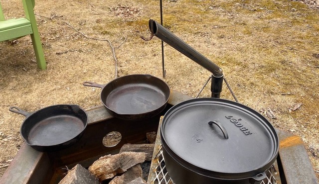 Quiet Lake Cabin | Fireplace & Campfire Ring | Ice Fish | Snowmobile Trails in Longville