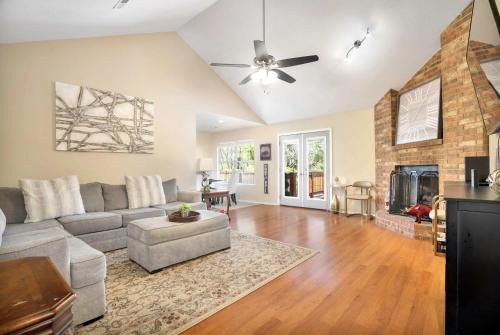 Relaxing Backyard with Fire Pit and Near Parks in Fayetteville