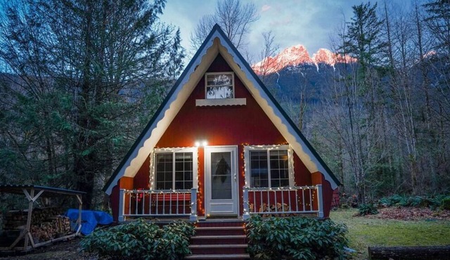 Sky Valley A-Frame near Stevens Pass, U.S. 2 in Baring