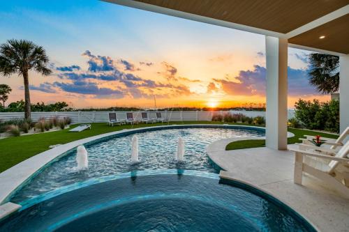 Sunset Blue in Siesta Key