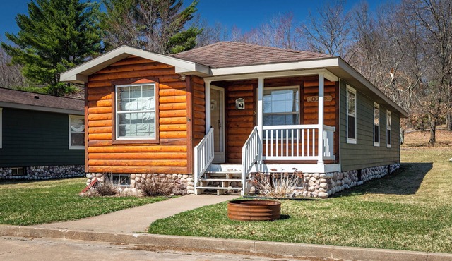The Loon Cabin at the Riviera Resort in Neillsville, Wisconsin! in Neillsville