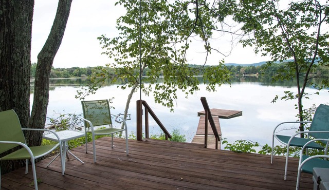 Ultimate Lakefront Escape - Heated Pool, Private Dock in Copake
