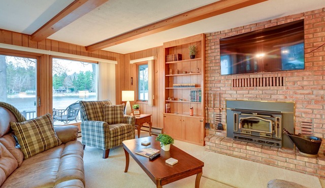 Waterfront Gladwin Vacation Rental w/Lake View! in Gladwin