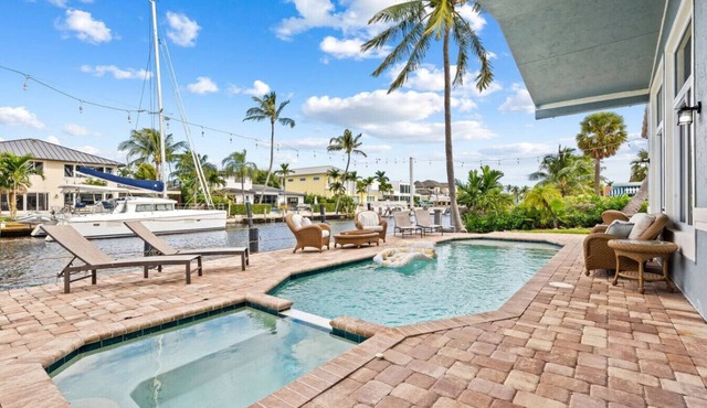Waterfront Oasis | Heated Pool | Game Room | Gym in Deerfield Beach