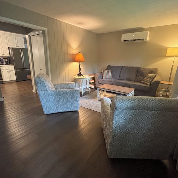 Retreat on a wooded lot within walking distance of downtown! in Sister Bay
