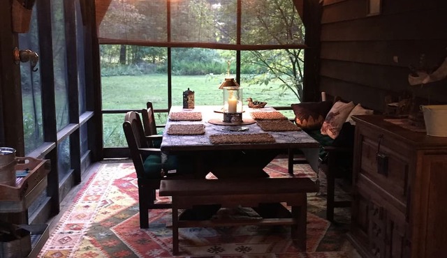 The Healing Wood Sanctuary at Indian Carry ~Upper Saranac Lake in Tupper Lake