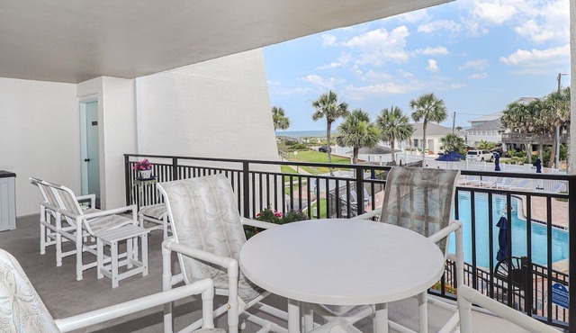 Island South 22 Ocean View Condo 2 Bed/2 Bath in St. Augustine